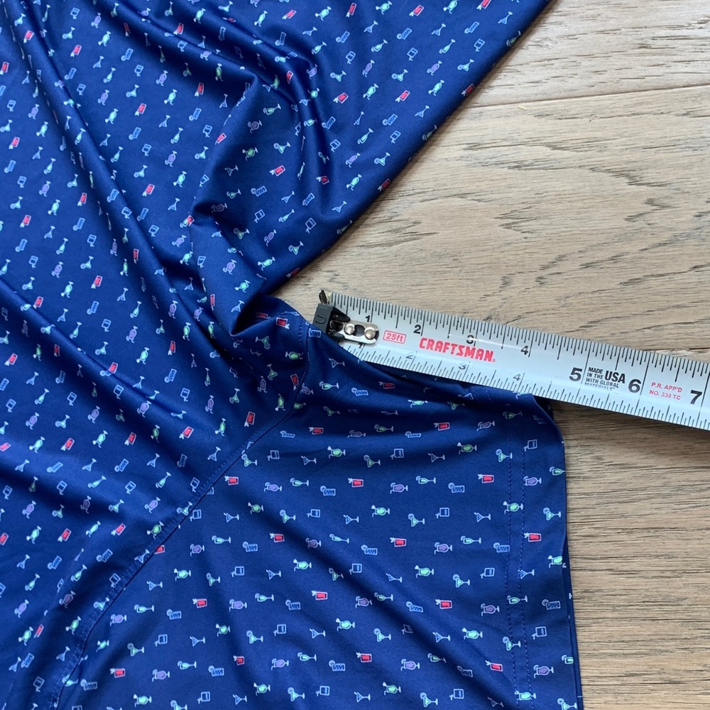 Donald Ross Sport Men’s Polo Cocktails Size XL - Picture 9 of 10
